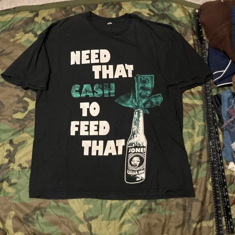 ODB Jones cream soda graphic tee alstyle cotton late 00's